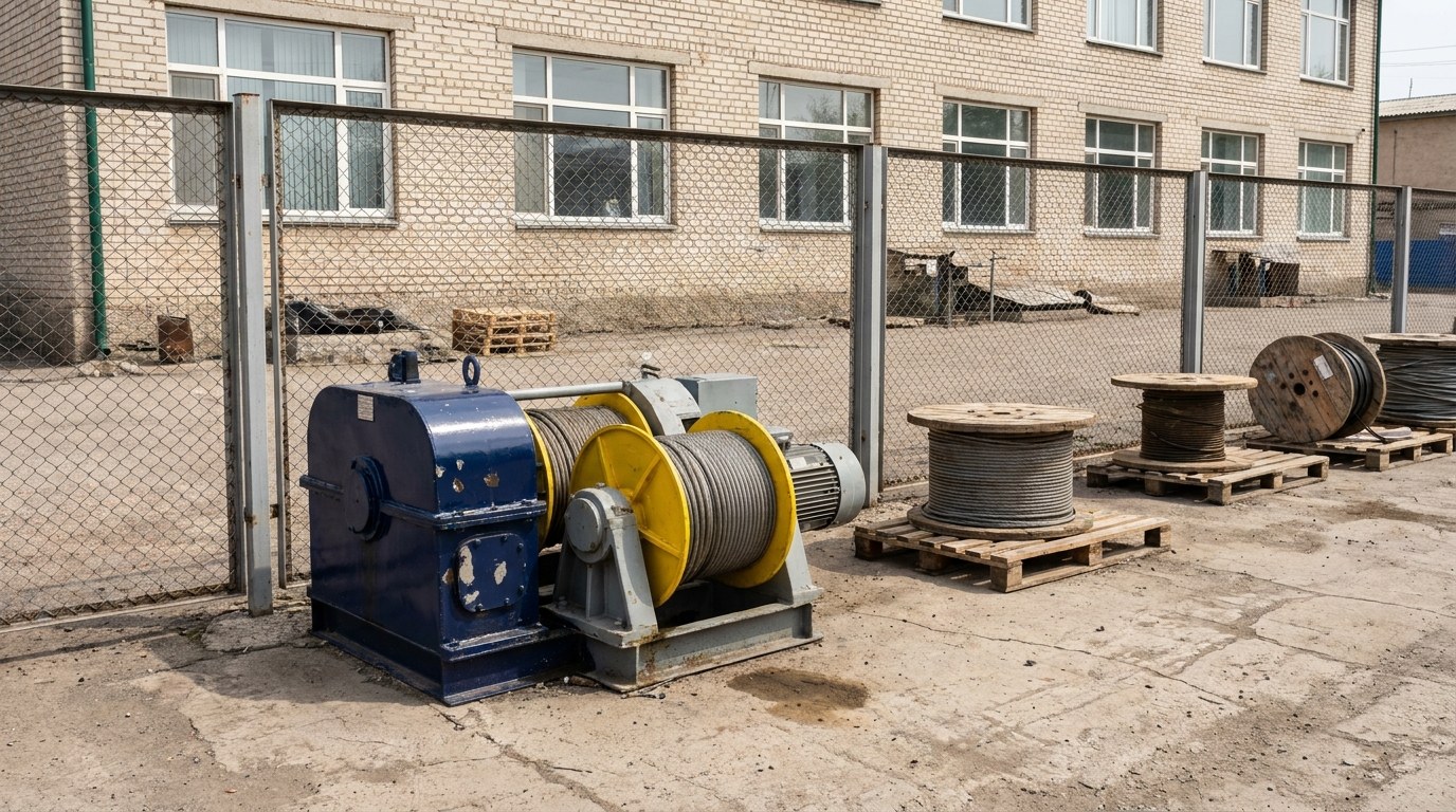 офис и двор в Казахстане